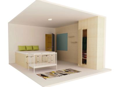 Soveværelse i apartments