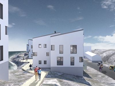 Nuuk - kyststi forbindelse igennem området